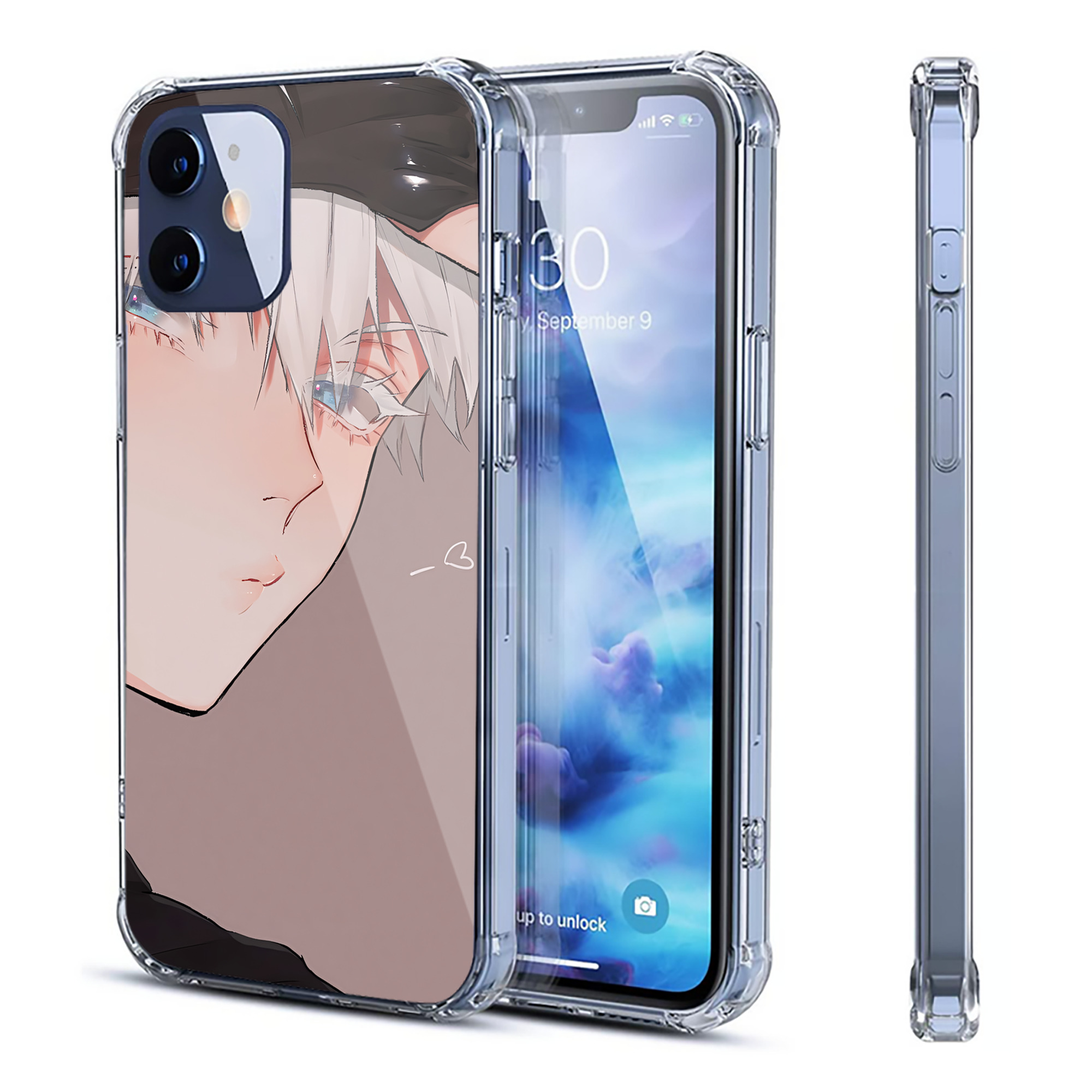 （画像用） SPY×FAMILY间谍家家酒 【iPhone 12シリーズ対応】透明スマホケース（クリアソフトケース）